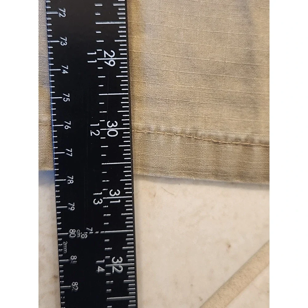 Wrangler Mens Cargo Pants‎ Khaki Tan Straight Leg 100% Cotton 34x32